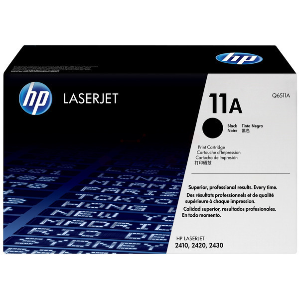 HP Q6511A/11A Toner cartridge black, 6.000 pages ISO/IEC 19752 for Canon LBP-3460/HP LaserJet 2400