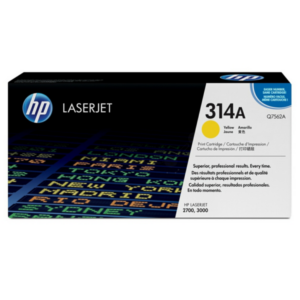 picture HP Q7562A/314A Toner cartridge yellow, 3.500 pages/5% for HP Color LaserJet 3000