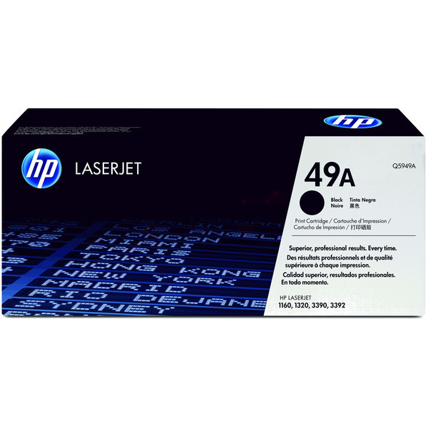HP Q5949A/49A Toner cartridge black, 2.500 pages ISO/IEC 19752 for Canon LBP-3300/HP LaserJet 1120