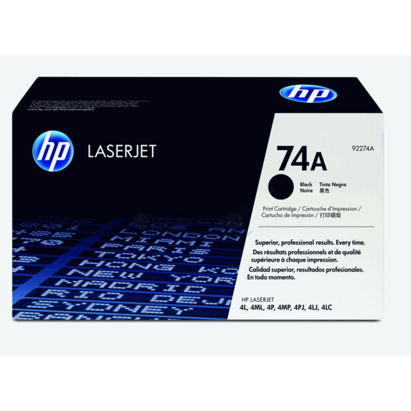 picture HP 92274A Toner cartridge black, 3.350 pages ISO/IEC 19752 for Canon LBP-PX/HP LJ 4 P/L