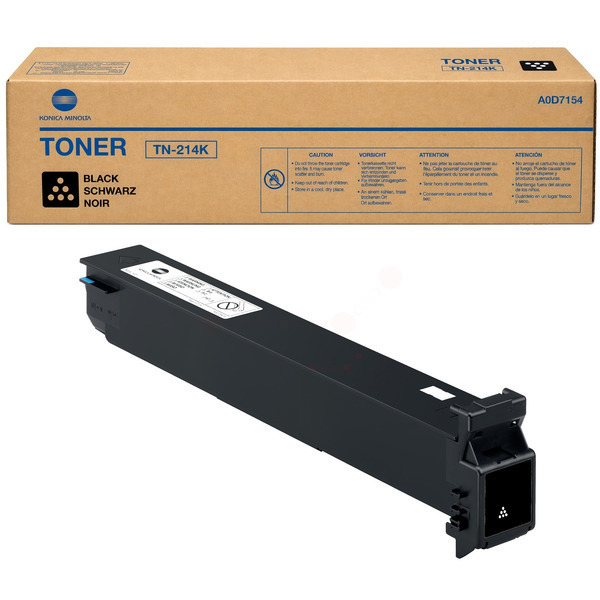 picture Konica Minolta A0D7154/TN-214K Toner black, 24.000 pages/5% for KM bizhub C 200