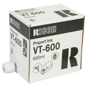 Ricoh 817101/VT-600 Ink black, 5x32.000 pages 600ml Pack=5 for Ricoh SS 810/VT 1730/VT 2200/VT 3500/VT 6000