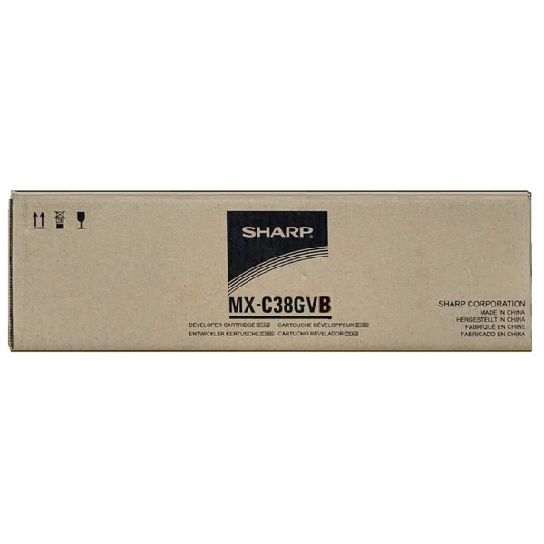 picture Sharp MXC-38GVB Developer black, 60.000 pages for Sharp DX-C 310/MX-B 381/MX-C 310