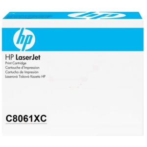 picture HP C8061XC/61X Toner cartridge black Contract, 10.000 pages/5% for HP LaserJet 4100