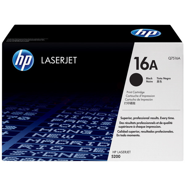 HP Q7516A/16A Toner cartridge black, 12.000 pages ISO/IEC 19752 for Canon LBP-3500