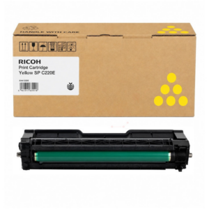 Ricoh 406106/SPC220E Toner yellow, 2.000 pages ISO/IEC 19798 for Ricoh Aficio SP C 220