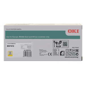 OKI 46507621 Toner-kit yellow, 11.500 pages for OKI ES 7412