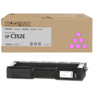 picture Ricoh 407385/TYPE SP352E Toner-kit magenta, 6.000 pages ISO/IEC 19752 for Ricoh SP C 352