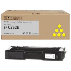 picture Ricoh 407386/TYPE SP352E Toner-kit yellow, 6.000 pages ISO/IEC 19752 for Ricoh SP C 352