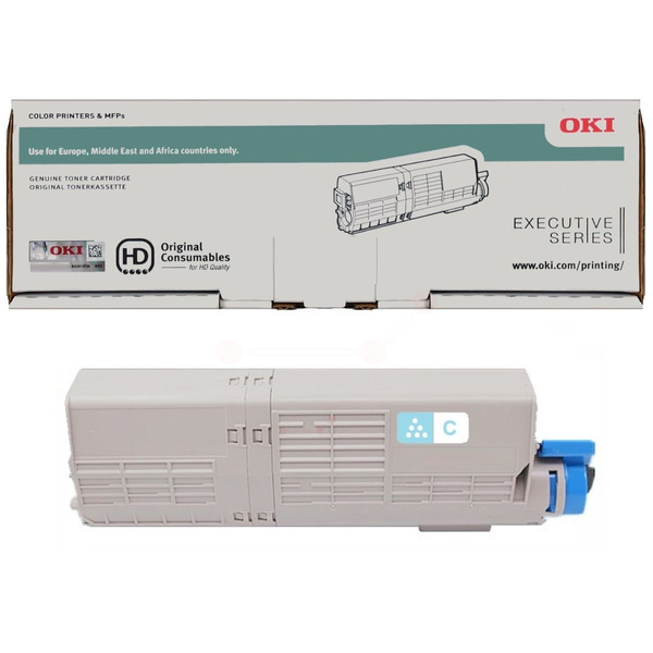 picture OKI 46490623 Toner-kit cyan, 6.000 pages ISO/IEC 19752 for OKI ES 5432
