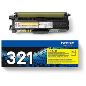 picture Brother TN-321Y Toner-kit yellow, 1.500 pages ISO/IEC 19798 for Brother DCP-L 8400/8450/HL-L 8250
