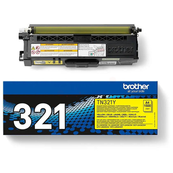 Brother TN-321Y Toner-kit yellow, 1.500 pages ISO/IEC 19798 for Brother DCP-L 8400/8450/HL-L 8250