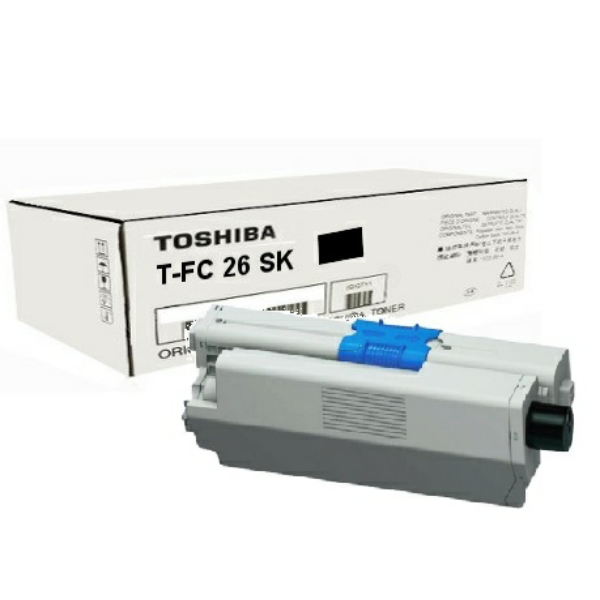 Toshiba 6B000000374/T-FC26SK Toner-kit black, 5.000 pages/6% for Toshiba E-Studio 222/224/262 CP/262 CS