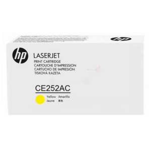 HP CE252AC/504A Toner cartridge yellow Contract, 7.000 pages ISO/IEC 19798 for HP CLJ CP 3525