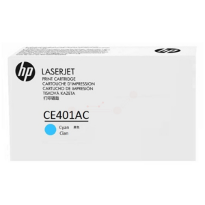 HP CE401AC/507A Toner cartridge cyan Contract, 6.000 pages ISO/IEC 19798 for HP LaserJet EP 500