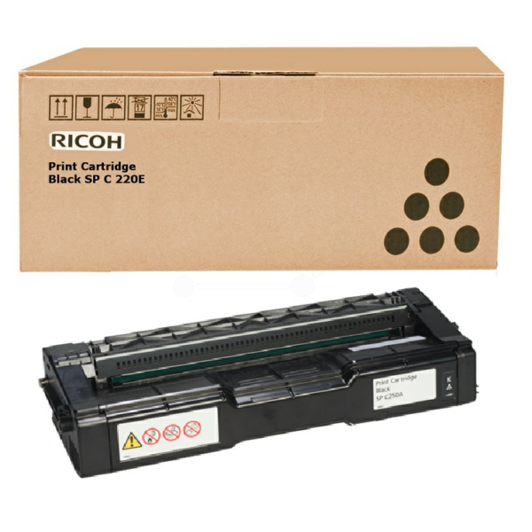 Ricoh 407543 Toner black, 2.000 pages ISO/IEC 19798 for Ricoh Aficio SP C 250