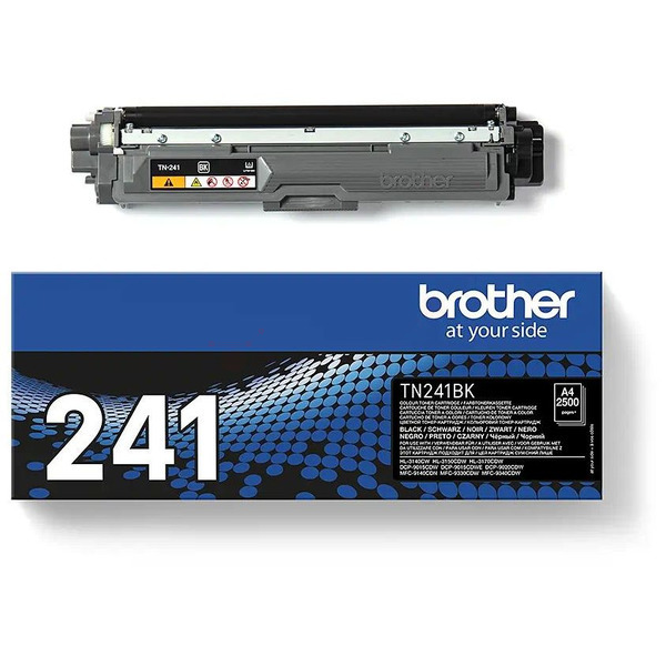Brother TN-241BK Toner-kit black, 2.500 pages ISO/IEC 19798 for Brother HL-3140