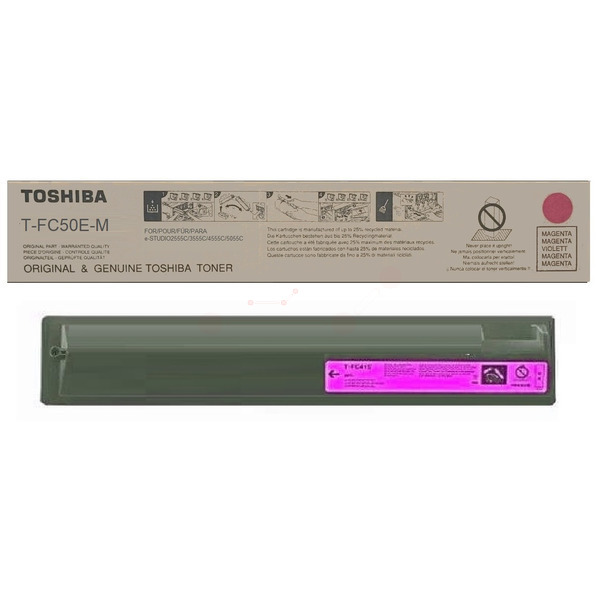 Toshiba 6AJ00000112/T-FC50E-M Toner magenta, 33.600 pages for Toshiba E-Studio 2555