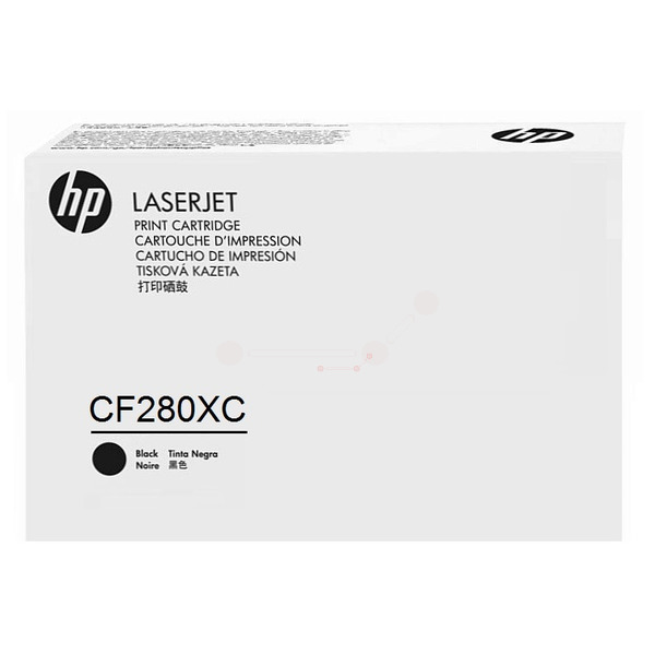 HP CF280XC/80X Toner cartridge black Contract, 6.900 pages ISO/IEC 19752 for HP Pro 400/e