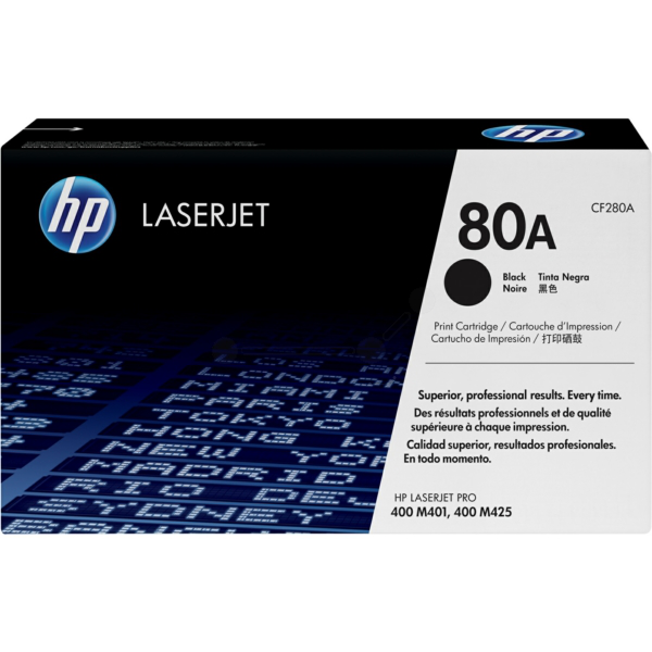 HP CF280A/80A Toner cartridge black, 2.700 pages ISO/IEC 19752 for HP Pro 400/e