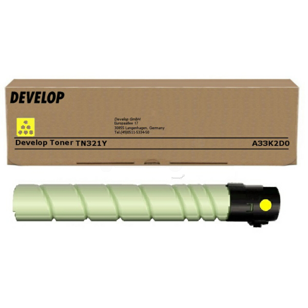 picture Develop A33K2D0/TN-321Y Toner yellow, 25.000 pages/5% for Develop Ineo + 224