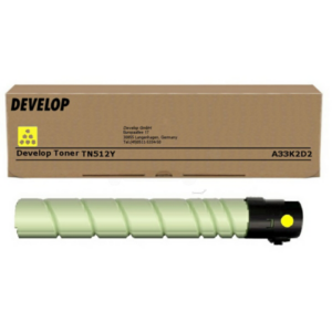 Develop A33K2D2/TN-512Y Toner yellow, 35.000 pages for Develop Ineo + 454