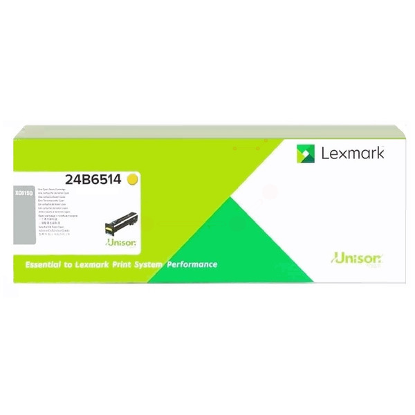 Lexmark 24B6514 Toner cartridge yellow, 50.000 pages for Lexmark XC 8160