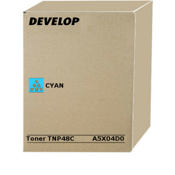picture Develop A5X04D0/TNP-48C Toner cyan, 10.000 pages for Develop Ineo + 3350