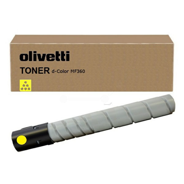 Olivetti B0842 Toner yellow, 26.000 pages for Olivetti d-Color MF 360