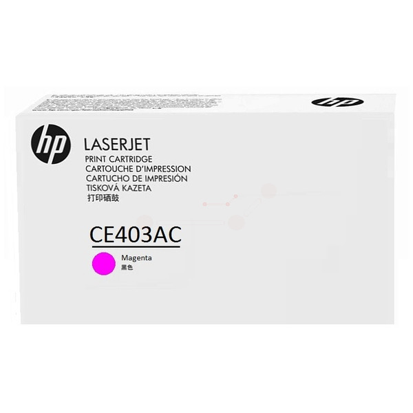 picture HP CE403AC/507A Toner cartridge magenta Contract, 6.000 pages ISO/IEC 19798 for HP LaserJet EP 500