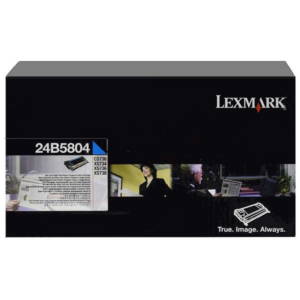 Lexmark 24B5804 Toner cartridge cyan return program, 10.000 pages for Lexmark XS 734