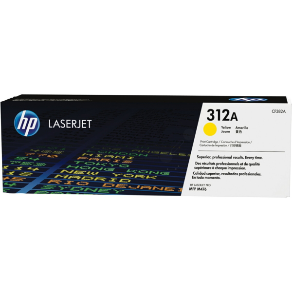 HP CF382A/312A Toner cartridge yellow, 2.700 pages ISO/IEC 19798 for HP CLJ Pro M 476