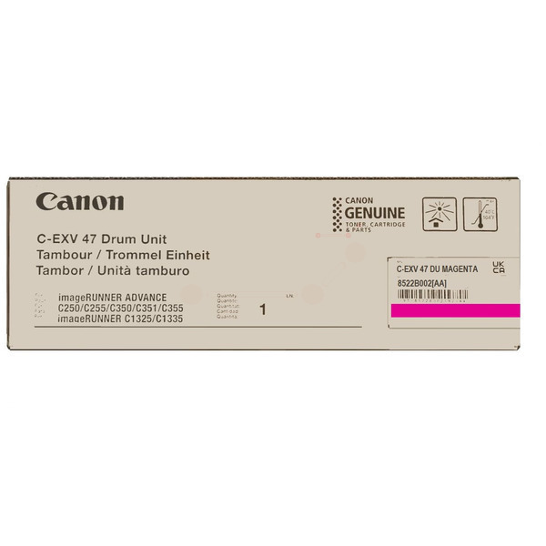 picture Canon 8522B002/C-EXV47 Drum kit magenta, 33.000 pages for Canon iR-C 250