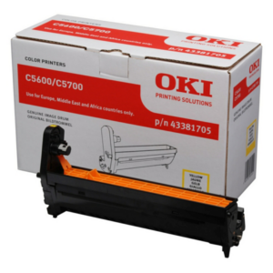 OKI 43381705 Drum kit yellow, 20.000 pages for OKI C 5600
