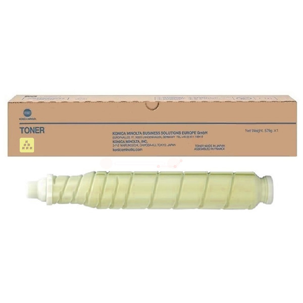 Konica Minolta A3VX250/TN-619Y Toner yellow, 78.000 pages for KM bizhub Press C 1060/2060
