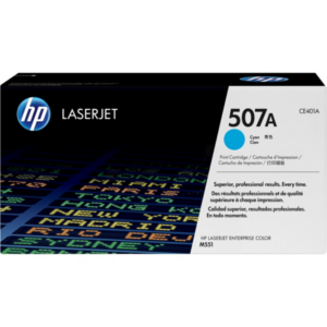 HP CE401A/507A Toner cartridge cyan, 6.000 pages ISO/IEC 19798 for HP LaserJet EP 500