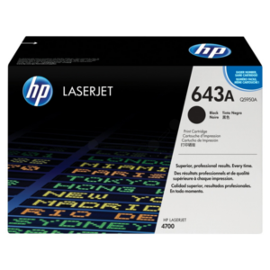 HP Q5950A/643A Toner cartridge black, 11.000 pages/5% for HP Color LaserJet 4700