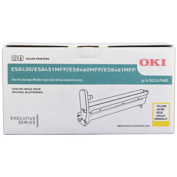 OKI 01247401 Drum kit yellow, 14.000 pages for OKI ES 8430/8451/8460