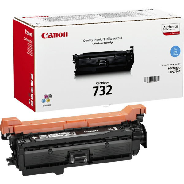 Canon 6262B002/732C Toner cartridge cyan, 6.400 pages ISO/IEC 19798 for Canon LBP-5480/7780