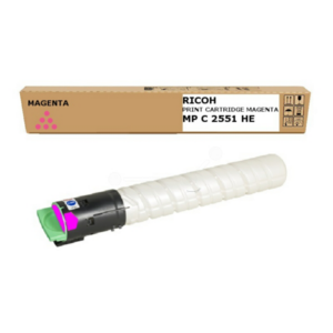Ricoh 842063/TYPE MPC2551HE Toner magenta, 9.500 pages for Ricoh Aficio MP C 2051