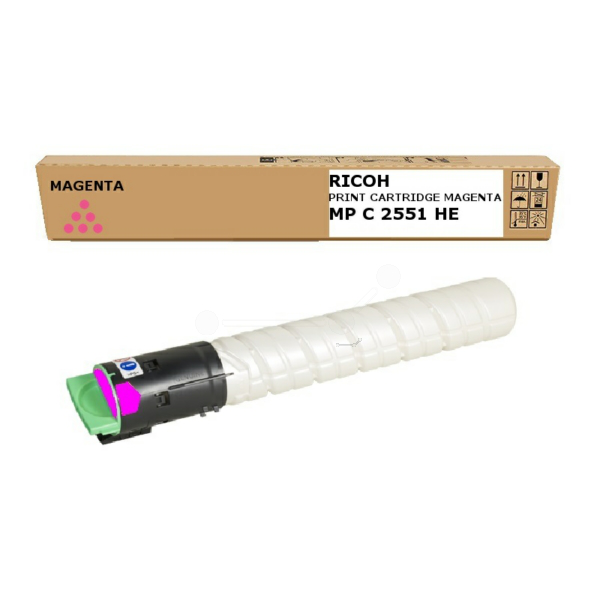 Ricoh 842063/TYPE MPC2551HE Toner magenta, 9.500 pages for Ricoh Aficio MP C 2051