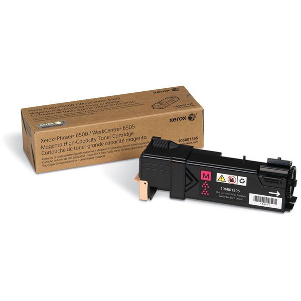Xerox 106R01595 Toner magenta, 2.500 pages ISO/IEC 19752 for Xerox Phaser 6500