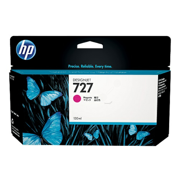 picture HP B3P20A/727 Ink cartridge magenta 130ml for HP DesignJet T 920/930