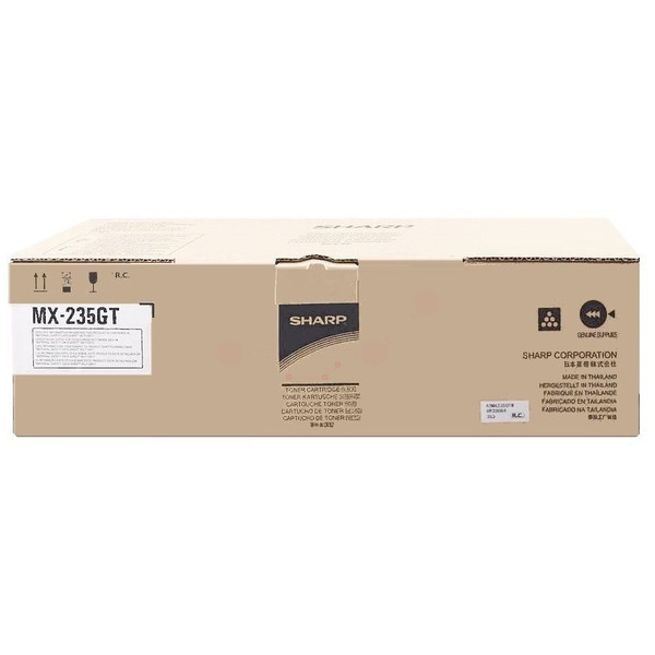 Sharp MX-235GT Toner black, 16.000 pages ISO/IEC 19752 for Sharp AR 5620