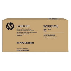 picture HP W9001MC Toner cartridge cyan Contract, 28.000 pages ISO/IEC 19798 for HP E 65050