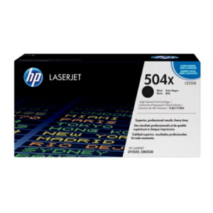 HP CE250X/504X Toner cartridge black high-capacity, 10.500 pages ISO/IEC 19798 for HP CLJ CP 3525