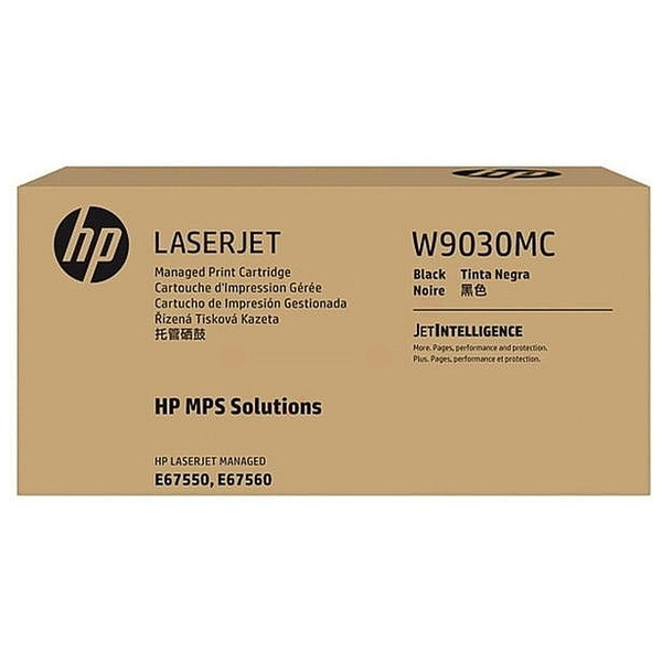 picture HP W9030MC Toner cartridge black Contract, 32.200 pages ISO/IEC 19798 for HP E 67550