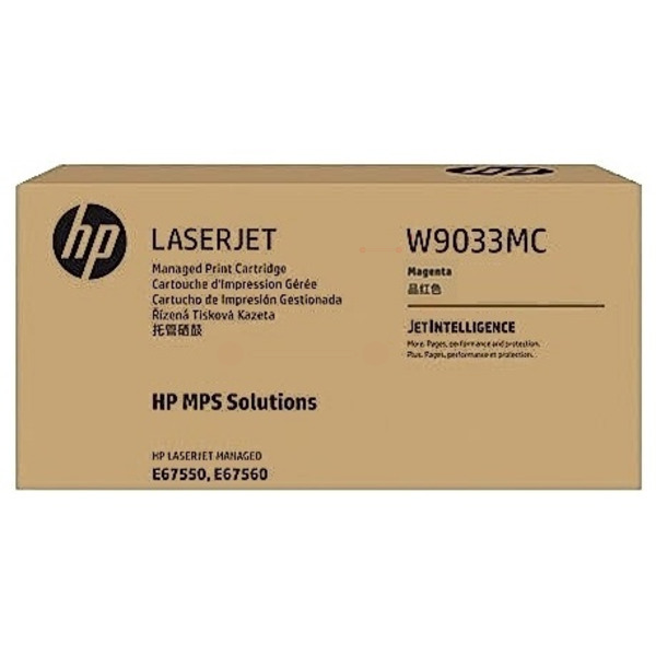 picture HP W9033MC Toner cartridge magenta Contract, 28.000 pages ISO/IEC 19798 for HP E 67550
