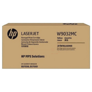 picture HP W9032MC Toner cartridge yellow Contract, 28.000 pages ISO/IEC 19798 for HP E 67550