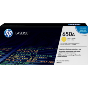 picture HP CE272A/650A Toner cartridge yellow, 15.000 pages ISO/IEC 19798 for HP CLJ CP 5525